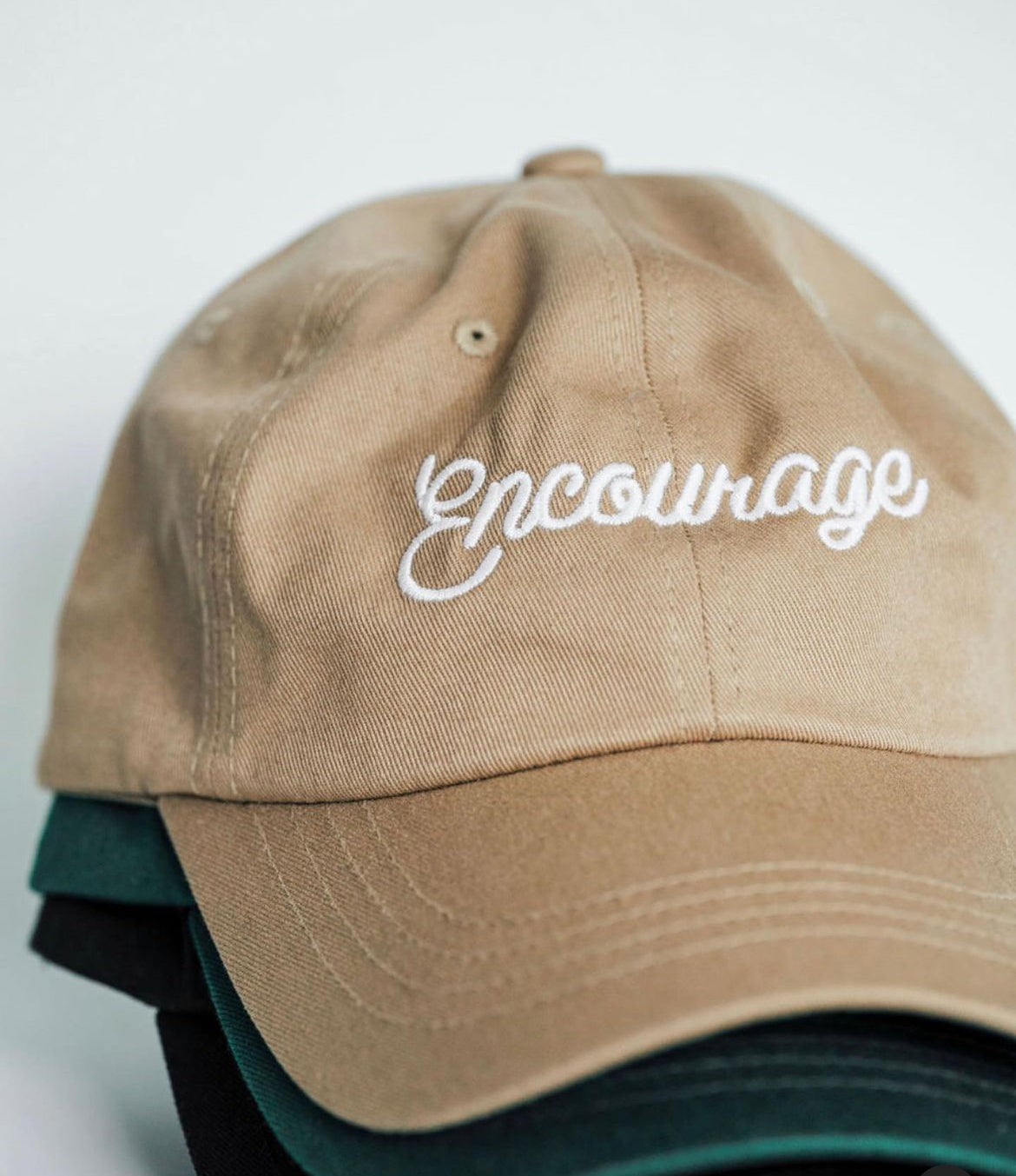 encourage hat khaki