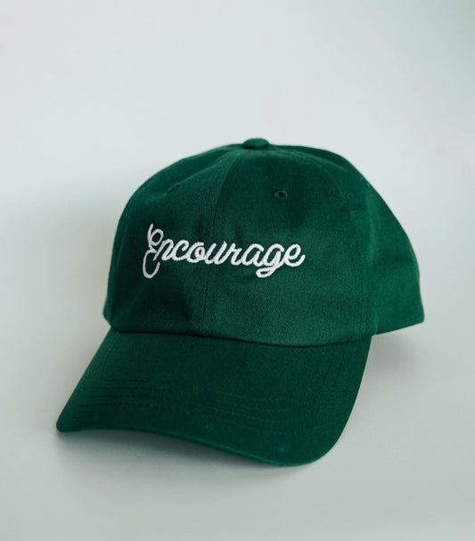 encourage hat green