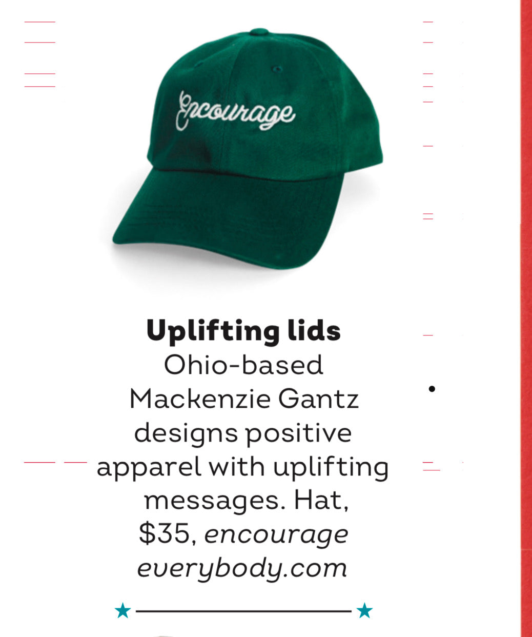 Encourage Hat