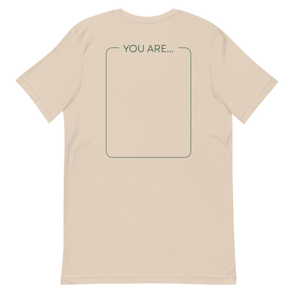 "You Are" Write-On Teacher Tee